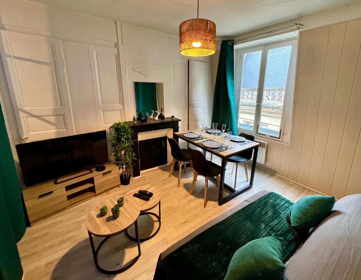 Studio Au Coeur De Rouen, 4 Personnes, Calme & Elegant Exteriör bild